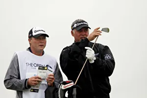 Darren Clarke On The 3rd Tee