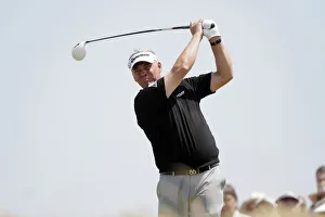 Georges Prints: Darren Clarke Drives On 18th