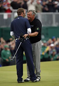 Champion Prints: Darren Clarke & Dustin Johnson