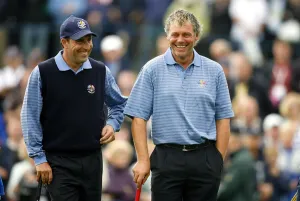 Jose Maria Prints: Darren Clarke & Jose-Maria Olazabal