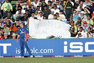 Fans Prints: Darren Gough And Pakistan Fans