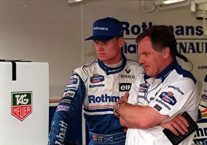Formula Prints: David Coulthard & Patrick Head