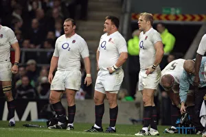 Wilson Prints: Dispondent England Players Tim Payne, Wilson & Haskell