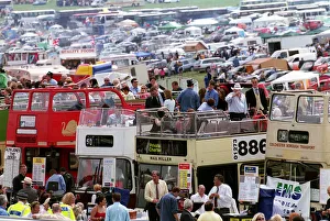 Double Prints: Double Decker Buses At Derby