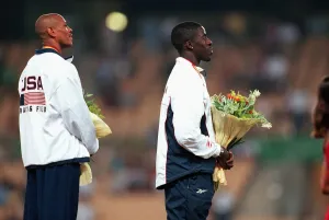 Flowers Prints: Dwain Chambers, Maurice Greene