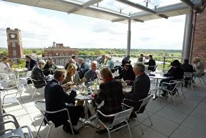 Stand Prints: Ebor Stand Restaurant York Racecourse