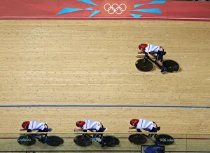 Ed Clancy, Gerraint Thomas, Steven Burke & Peter Kennaug