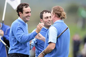 Francesco Prints: Edoardo & Francesco Molinari With Jimenez