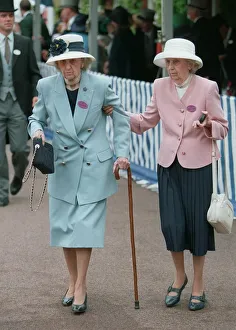 Ladies Prints: Elderley Ladies Royal Ascot