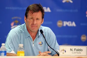 Faldo Prints: An Emotional Nick Faldo