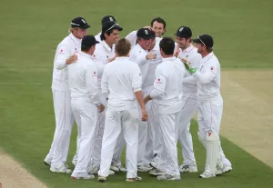 Indies Prints: England Celebrate Test Win