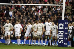 Six Nations Prints: England Players After Conceeding Try