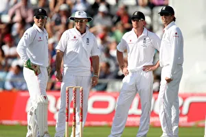 England Players Looking Puzzled