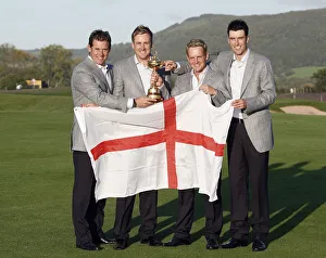 Manor Prints: English Players, Westwood, Poulter