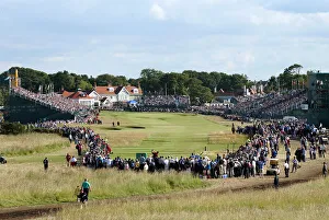 Ernie Els On The 18th Tee