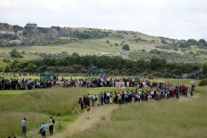 Ernie Prints: Ernie Els On The 4th Tee