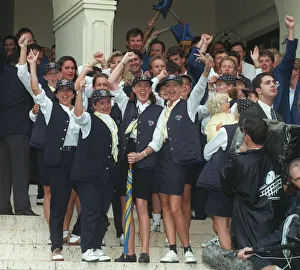 Wives Prints: European Team Wives Celebrate