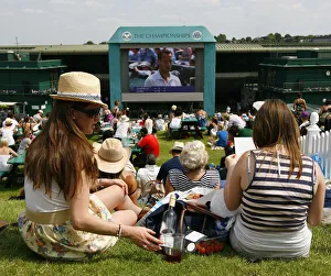 Fans On Henman Hill
