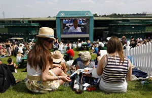 Fans On Henman Hill