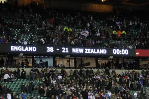 Scoreboard Prints: The Final Scoreboard At Twickenham