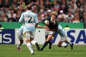 Semi Final Prints: Francios Steyn On The Attack