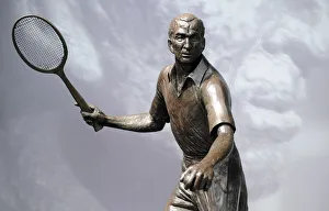 Lawn Prints: Fred Perry Statue