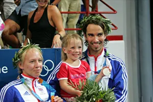 Flowers Prints: Gail Emms, Nathan Robertson & Daughter