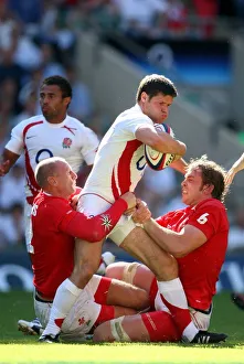 Gareth Thomas, Dan Hipkiss & Alun Wyn Jones