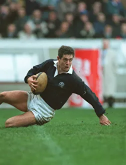 Hastings Prints: Gavin Hastings Scores Last Try