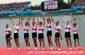 Rowing Prints: The German Eight Take Gold