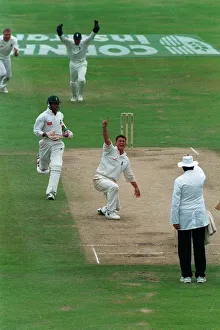 Ntini Prints: Gough Gets Ntini Lbw
