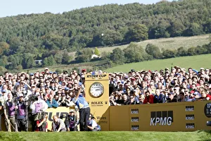 Manor Prints: Graeme Mcdowell On The 17th Tee