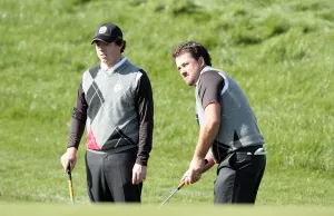 Rory Prints: Graeme Mcdowell & Rory Mcilroy Practice