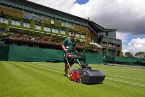 Centre Prints: Grass Cutting & Centre Court