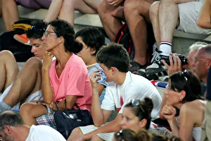 Fans Prints: Great Britain Fans Watch Paula Radcliffe On Big Screen