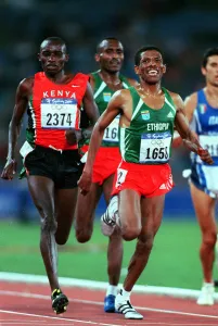 Sydney Prints: Haile Gebreselassie & Ivuti