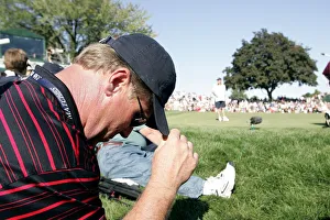 Hal Sutton Watches Play