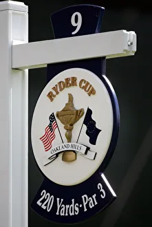 Hills Prints: Hole Sign At Oakland Hills