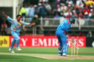 India Prints: Hussain Is Bowled By Ganguly