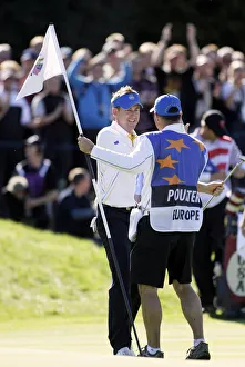 Ian Poulter & Caddy