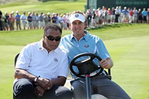 Ian Poulter & Mohammad Ali