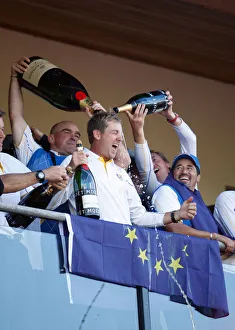 Ian Poulter Soaked In Champagne Ian Poulter Soaked In Champagne