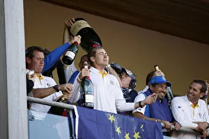 Ian Poulter & Team Celebrate