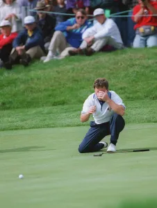 Ian Woosnam On 18th Green