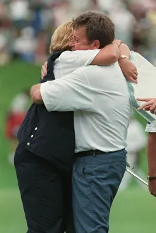 Wife Prints: Ian Woosnam Embraces Wife