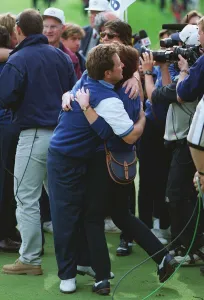 Wife Prints: Ian Woosnam & Wife Celebrates