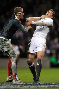 Imanol Harinordoquy & Toby Flood Come To Blows Imanol Harinordoquy & Toby Flood Come To Blows
