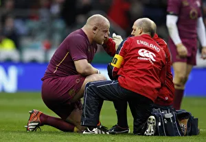 Injury Prints: Injured Dan Cole With Medics