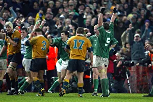 Ireland Celebrate Victory