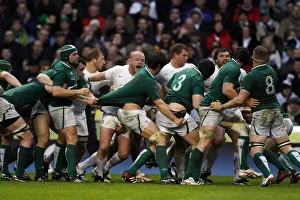 Shorts Prints: Ireland Players Pulling Shorts & Shirts